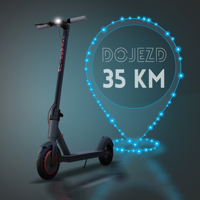 Elektrokoloběžka AERIUM AOVO PRO černá