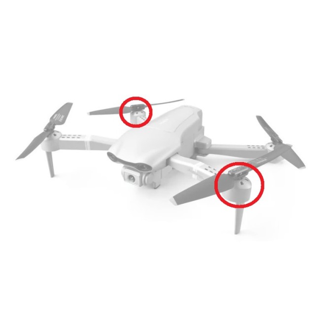 Náhradní motorek pro dron AERIUM 4DRC F3 (PP/LZ)