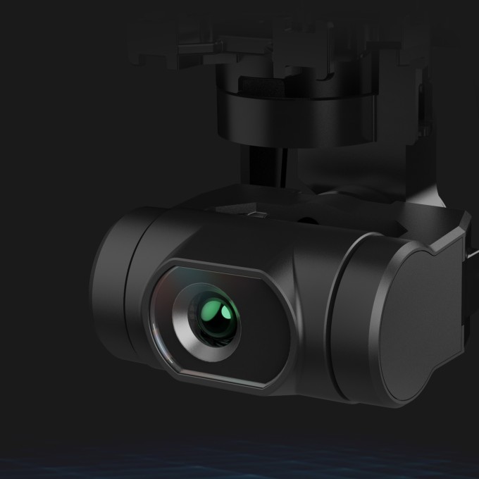 Dron AERIUM Hubsan Blackhawk 2 GPS 4K Combo černý - 2 baterie