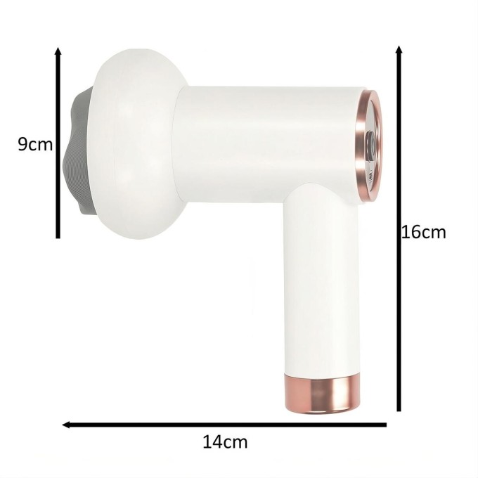 Masážní pistole AERIUM SL-630 - 5 nástavců