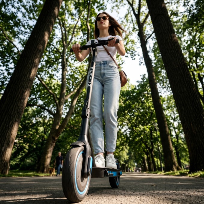 Elektrokoloběžka AERIUM MaxRide T500 modrá