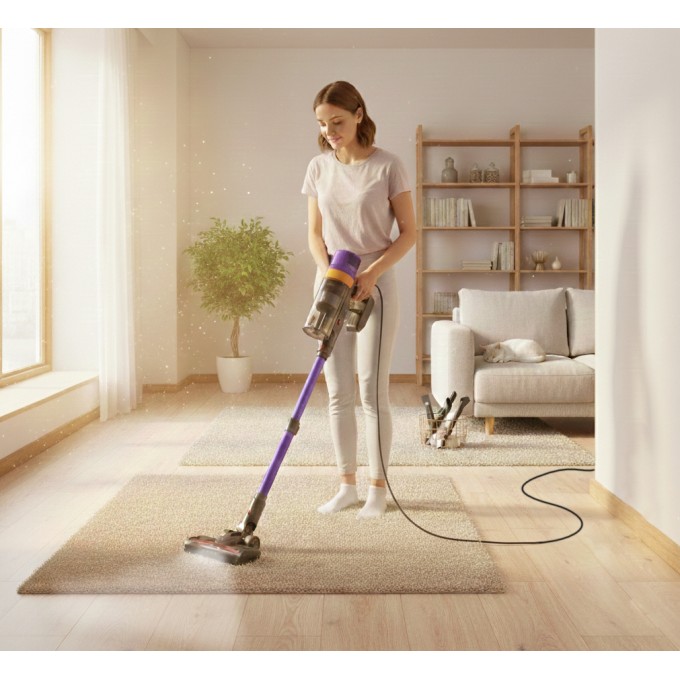 Bezsáčkový drátový tyčový vysavač AERIUM TurboClean AC500